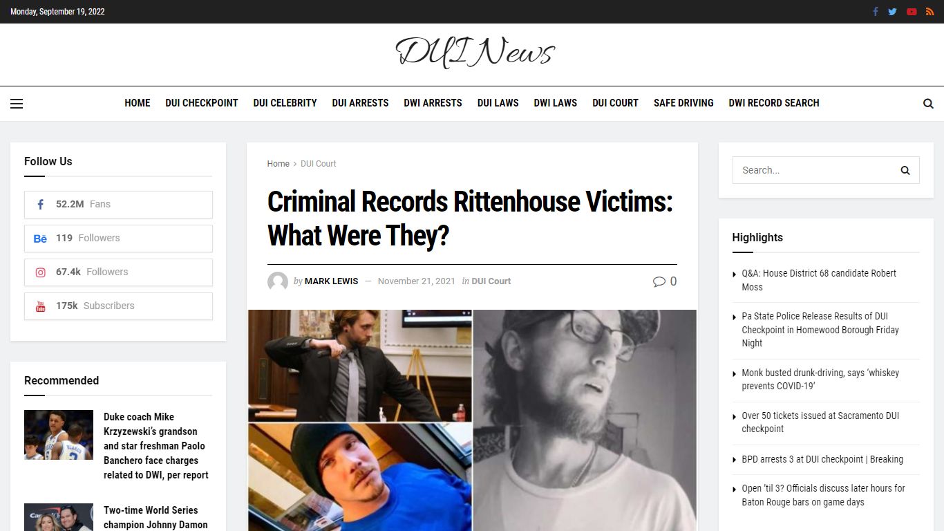 Criminal Records Rittenhouse Victims: What Were They?